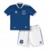 Günstige Everton Babykleidung Heim Fussballtrikot Kinder 2023-24 Kurzarm (+ kurze hosen)